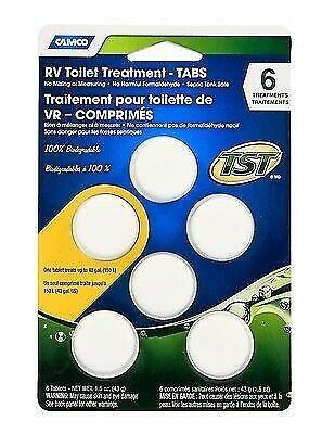 Camco 41152 TST Biodegradable Holding Tank Drop-in Tabs - 6pk