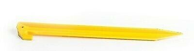 Camco 51043 Camping Essentials 12" Yellow ABS Plastic Tent Stakes - 6pk