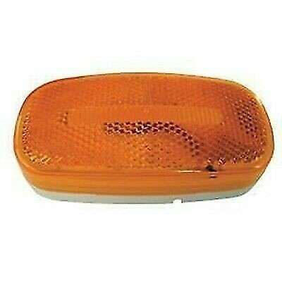 Peterson Mfg V180A Amber LED Oval Side Marker Light with Relex