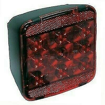 Peterson Mfg V840 Red LED Stop/Tail/Turn Square Taillight