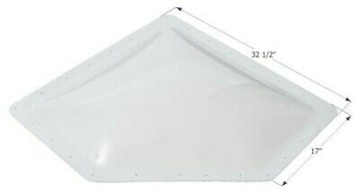 Icon 12199 17" x 32-1/2" White Neo Angle Skylight with 4" Bubble - NSL2814