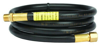 Enerco F173717 1/4" MPT to 1/4" FPT 5' Propane Extension Hose
