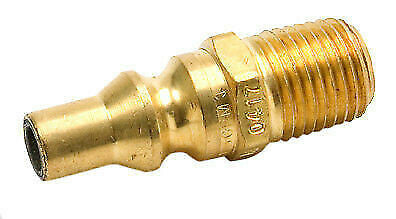 Enerco F176281 1/4" Full Flow Male Quick Connect Propane Adapter Plug