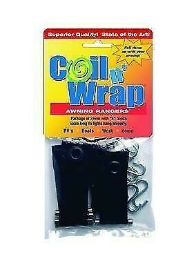 AP Products 006-20 Coil n' Wrap Patio Awning Fabric Hangers - 7pk