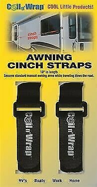 AP Products 006-6 Coil n' Wrap 10" Adjustable C" Straps - 2pk