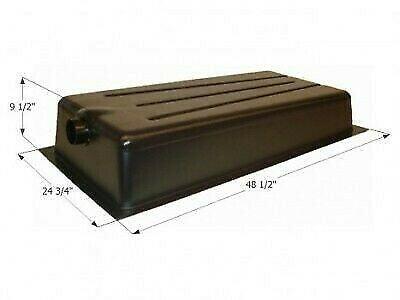 Icon 01608 ABS Plastic 39 Gallon Center End Drain Holding Tank with 1-1/4"