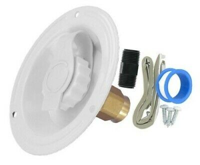Valterra A01-0176LFVP White Recessed 1/2" FPT City Water Fill