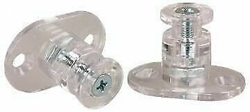 JR Products 81935 Clear Window Shade Cord Retainer - 2pk