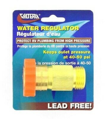 Valterra A01-1120VP Brass Water Pressure Regulator with Gripper