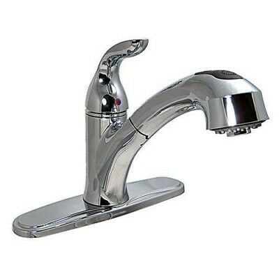 Phoenix Faucet PF231341 8" Hybrid Pullout Chrome Kitchen Faucet - SP2104