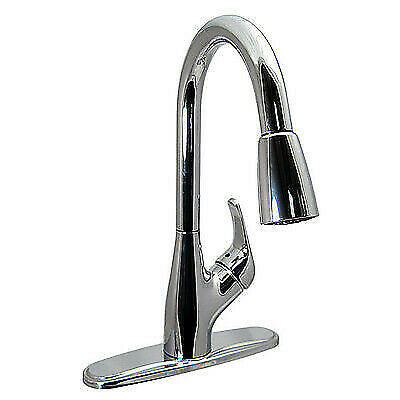 Phoenix Faucet PF231361 8" Hybrid Chrome Pull Down Kitchen Faucet - SP3105