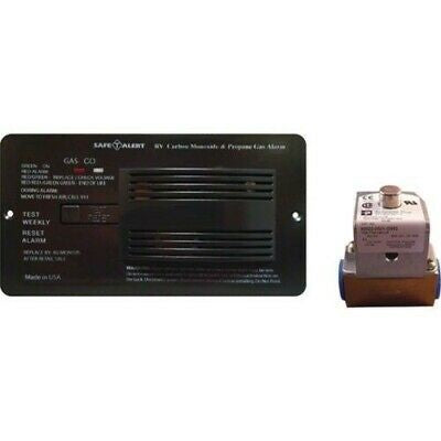 Safe-T-Alert 70-742-P-R-BL-KIT Black Flush Mount CO/Propane Dual Alarm Kit