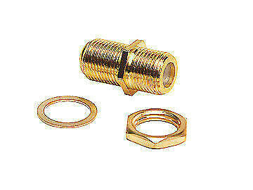 RV Designer T187 Gold Interior Coaxial Cable Splice