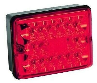 Bargman 48-86-101 LED Single Taillight with Stop/Tail/Turn (- Black Base)