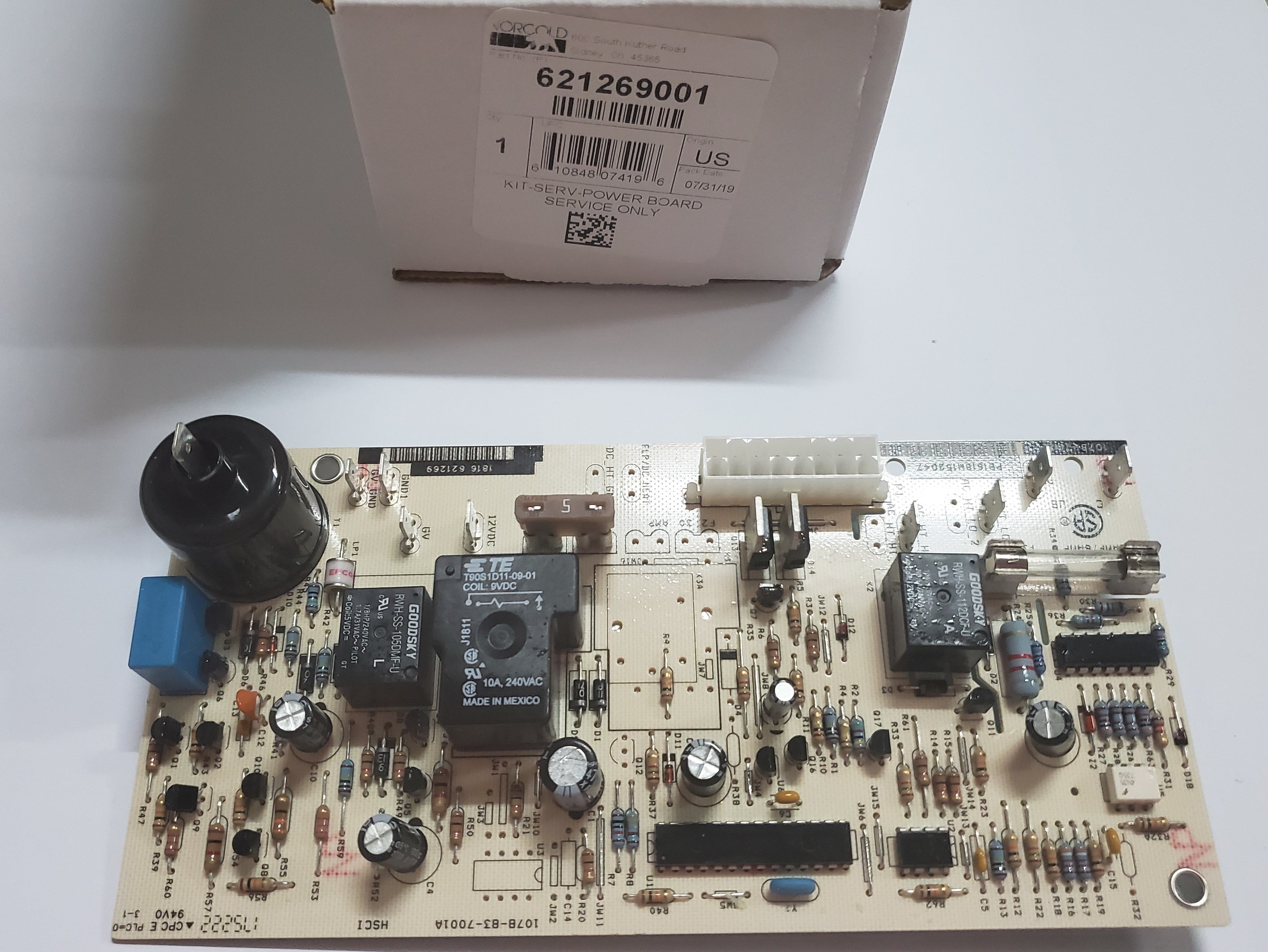Norcold 621269001 N1095/N64X/N84X Refrigerator 2-Way Power Supply Board