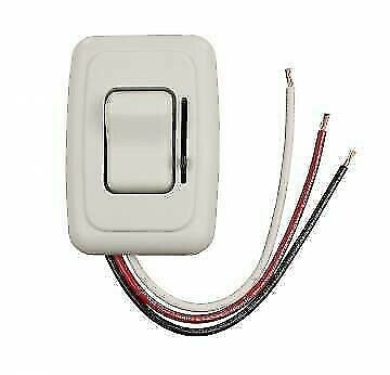 JR Products 05-12325 White LED Slide Dimmer Switch