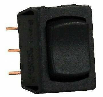 JR Products 13345 Black 3 Pin Mini On/Off/On Switch