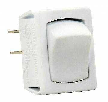 JR Products 13641-5 White Mini On/Off Switch with Bezel - 5pk