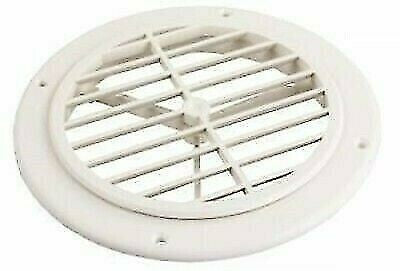 JR Products GRILL2-A CoolVent White Undampered Ceiling Vent