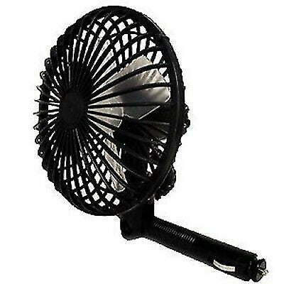 Prime Products 06-0501 Black 2 Speed 12V Plug-In Fan