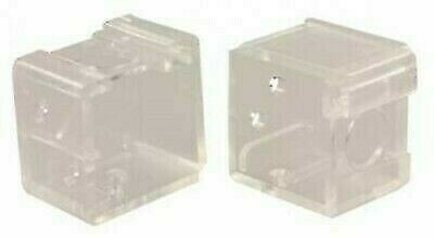 JR Products 81915 Clear Mini Blind Bracket Set