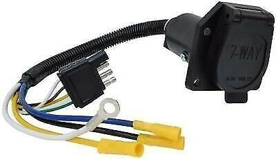 Valterra A10-7084VP 7-Way Car End to 4-Way 12" Flat Pre-Wire Harness