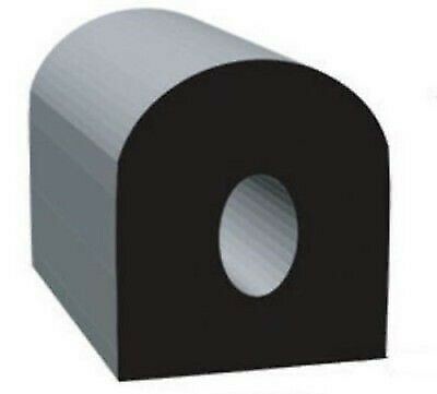 Clean Seal 104H3-50 1/2"W x 1/2"H x 50'L EPMD D-Type Channel Seal