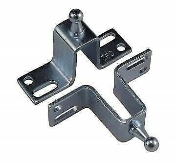 JR Products BR-12695 Gas Spring Mounting Bracket - 2pk