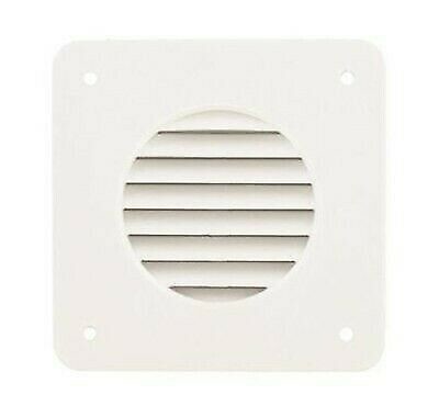 Valterra A10-3300 4-1/4" White Louvered Battery Box Vent