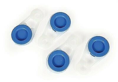 Camco 45461 Blue and White Plastic Super Grommets - 4pk
