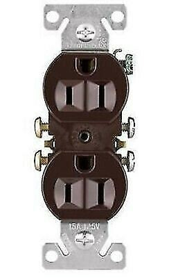 Valterra 270B Diamond Brown Dual 125V 2-Pole Receptacle Outlet