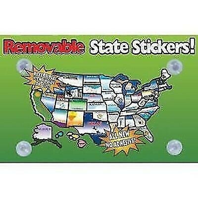 State Stickers REMOVABLESTATESTICKERS Removable State Stickers