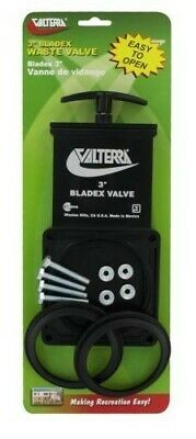 Valterra T1003VP Bladex 3" Waste Valve with Plastic Handle