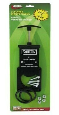 Valterra T1002VP Bladex 2" Waste Valve with Plastic Handle