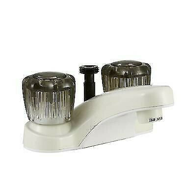 Dura Faucet DF-PL720S-BQ Bisque RV Lavatory Faucet W/Shower Diverter