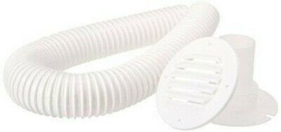 MTS Products 274 Polar White Battery Box Vent Kit With 30" Hose