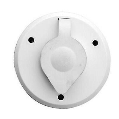 Prime Products 08-6208 White Round Exterior Cable TV Outlet