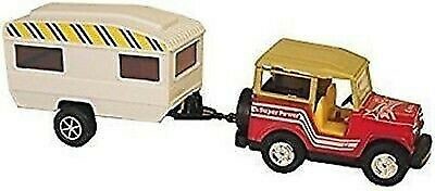 Prime Products 27-0010 Mini Jeep and Trailer Action Toy