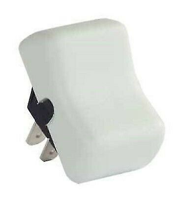 JR Products 14065 White Momentary-On/Off Switch