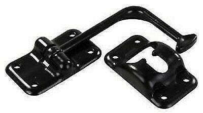 JR Products 10625 6" 90 Degree Black Plastic T-Style Door Holder