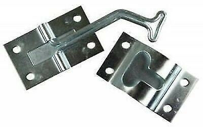 JR Products 11755 45 Degree Zinc Plated T-Style Door Holder
