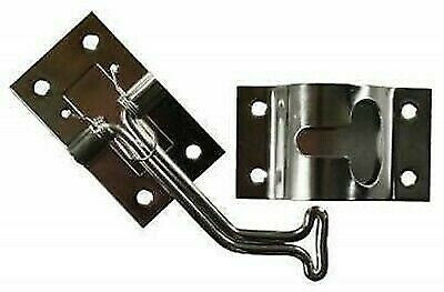 JR Products 11765 45 Degree Stainless Steel T-Style Door Holder