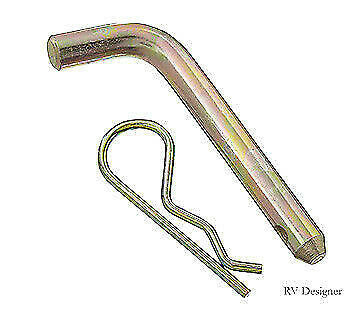RV Designer H416 1/2" Receiver Hitch Pin with Clip