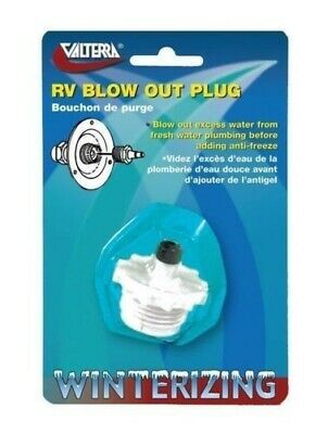 Valterra P23500VP Winterizing Plastic Blow Out Plug