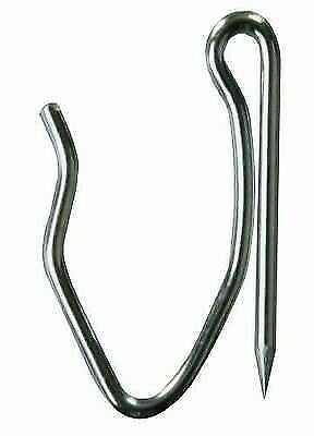 JR Products 81545 Stainless Steel Drape Hooks - 14pk
